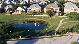 Hackberry Creek Aerial Tour  Rohter amp Company Las Colinas Irving Real Estate [upl. by Marylou]