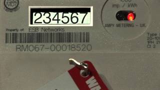 How To Read a Domestic Electronic Meter [upl. by Renny]