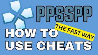 How to Setup and Use ALL Cheats with PPSSPP in One Minute 2024  PSP [upl. by Leatri]