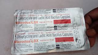 Micodox LBX Capsules Doxycycline and lactic Acid Bacillus Capsules review [upl. by Loris137]