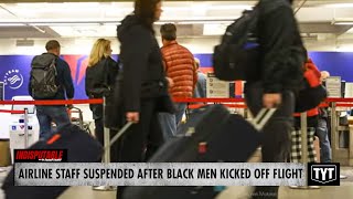 UPDATE Airline Staff SUSPENDED For Kicking Black Men Off Plane Over Body Odor Complaint [upl. by Jordison]