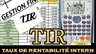 La suite de lExercice N°1 TIR Cas Cashflows différentsGESTION FINANCIÈREChoix dinvestissement [upl. by Jos]