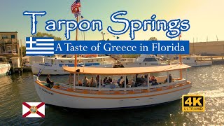 Tarpon Springs  A Taste of Greece in Florida [upl. by Vaientina]