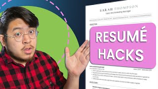 Resume Hacks Stand Out with These Easy Tips [upl. by Tenney]