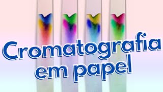 Cromatografia em papel [upl. by Raseda]