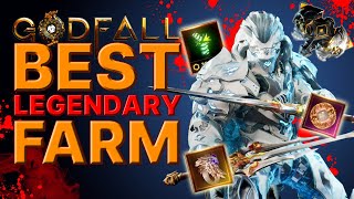 GODFALL Challenger Edition  BEST LEGENDARY FARM  Beginners Build [upl. by Benkley57]