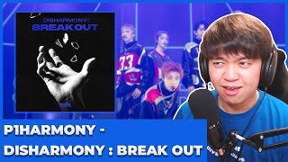 P1Harmony 피원하모니  DISHARMONY  BREAK OUT THE 2ND MINI ALBUM  First Listen [upl. by Niuqauj]