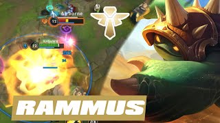 Wild Rift RAMMUS SUPPORT GAMEPLAY IN SEASON 13 BUILD amp RUNES [upl. by Varrian]