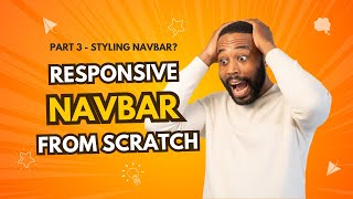 Part 3  Styling the Navbar [upl. by Charbonneau]