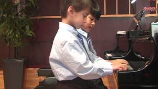 Beethoven German Dance Piano Duet [upl. by Martinson263]