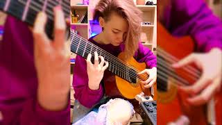 Apeirophobia on 10 string classical guitar Animals as Leaders [upl. by Connors704]