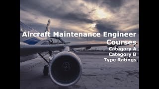 Aircraft Maintenance Engineer Courses in UK USA India AME and LAME [upl. by Ange]