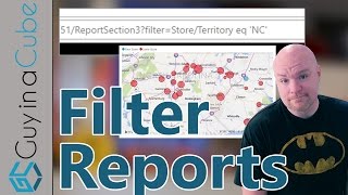 Filter Power BI reports using a URL query string [upl. by Ailes]