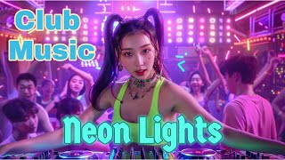 EDM Club Music Neon Lights Electric City Nights [upl. by Ailad355]