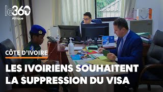 L’ambassade du Maroc à Abidjan croule sous les demandes de visa [upl. by Rosenberg1]