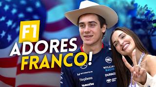 F1 Fans OBSESSED with FRANCO COLAPINTO [upl. by Arlynne278]