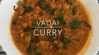 Vadai Curry  Vadacurry Recipe in Tamil  Adhiyans Yummy Corner [upl. by Pol]