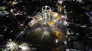 Inauguración del 5to encendido de las luces navideñas del tanque INOS de Machiques [upl. by Leonsis88]