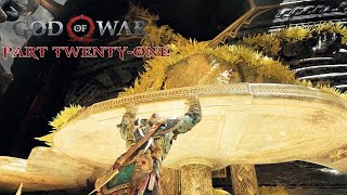 God of War 2018  Part 21  Flipping the Temple [upl. by Phillada276]