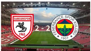 Samsunspor 2  2 Fenerbahçe maçına giddim [upl. by Brooke]