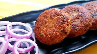 Mutton Kabab Recipe  Shami Kabab Recipe  Real Shami Kabab  Shami Kabab Banane Ka Tarika [upl. by Hedvah]