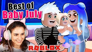 DIE TRAGISCHE GESCHICHTE VON BABY JULY Ihr Weg in eine neue Familie Roblox Deutsch [upl. by Norma]