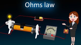 Ohms law  3D animated explanation  class 10th  Electricity [upl. by Hadleigh]