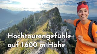 Gratwanderung in den Ammergauer Alpen Sonnenberggrat in Oberammergau [upl. by Yraek]