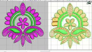 Wilcom Embroidery Digitizing Tutorial in Hindi  Wilcom सीखे [upl. by Buna]