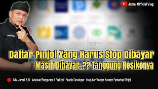 WARNING‼️Daftar Pinjol Yang Harus Stop Bayar [upl. by Hannavas915]