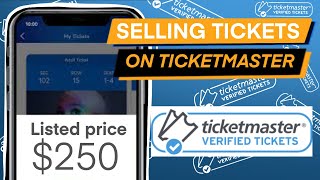 HOW TO LIST AND SELL TICKETS ON TICKETMASTER  THE COMPLETE GUIDE [upl. by Abbottson631]