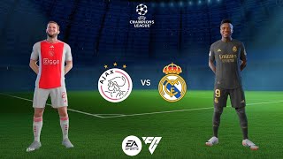 EA Sports FC24 Ajax vs Real Madrid my tournament champions league Johan cruijff arena [upl. by Seyler597]