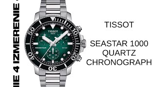 Обзор 4 Измерение TISSOT SEASTAR 1000 QUARTZ CHRONOGRAPH T1204171109101 [upl. by Jalbert]