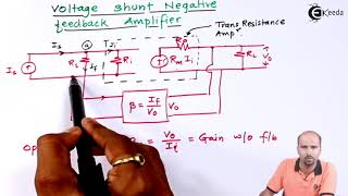 Analysis of Voltage Shunt Negative Feedback  Electronic Devices and Circuits 2 in EXTC [upl. by Nnairda]