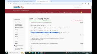 NPTELMachine Learning ML in Hindi Assignment 7 Solution 2024 [upl. by Grazia]