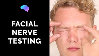 Facial Nerve Examination CN VII  OSCE Guide Clip  UKMLA  CPSA [upl. by Kcirej]