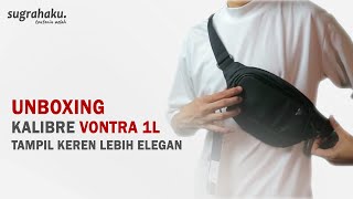 Unboxing Weist Bag Kalibre Vontra 1L  Tampil Keren Lebih Elegan [upl. by Nimra]