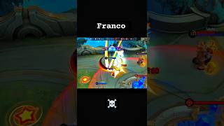 Franco had enough 💀 francohook franco fanny ml mlbb trending viral  shorts [upl. by Noslen]