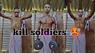 जय श्री राम 🐒 kill soldiers in 1minute  at Dumbbells [upl. by Latonia]