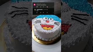 Viral Doraemon Cake 😍 doremon shorts ytshorts viral shortsfeed cake trending [upl. by Okime]