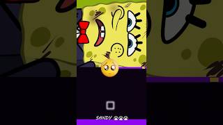 Poor SpongeBob and Sandy 😭😭😭😭😭  duckygames7540  Bouncing Square spongebob [upl. by Ssepmet]