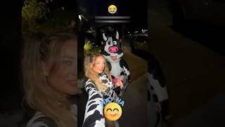 When Cow Theme Party Costume Goes Wrong 😂 [upl. by Acassej47]