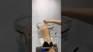 ASTM D3078 Leak Test [upl. by Fritzie]