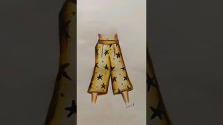 Culottes review✨️ fashiondesign youtubeshorts shorts culottes dress fashionillustration [upl. by Yehtomit]