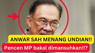 Gaji dan Pencen MP dan ADUN dipotong Tahniah Anwar menang Undian [upl. by Mccreery]