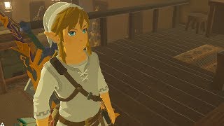 Link Puts up The Champions Picture in his House  Zelda Breath of the Wild [upl. by Eissed]