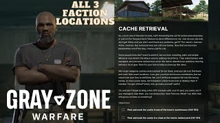 Cache Retrieval  Gunny  All 3 Faction Locations  Gray Zone Warfare GZW [upl. by Laurence897]