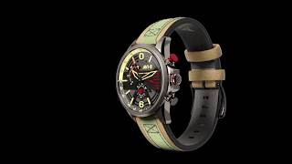 MONTRE AVI8 Hawker Harrier II  AV4056 [upl. by Ardeid]