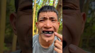 Oh Tooth Stain is Very Simple to Fix camping outdoors bushcraft survival [upl. by Matthiew688]