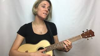 Baritone Ukulele Cover  “Don’t Go to Strangers”  Abigail Flowers [upl. by Aimej]